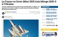 La Tribune:    Mirage 2000-5     2025-