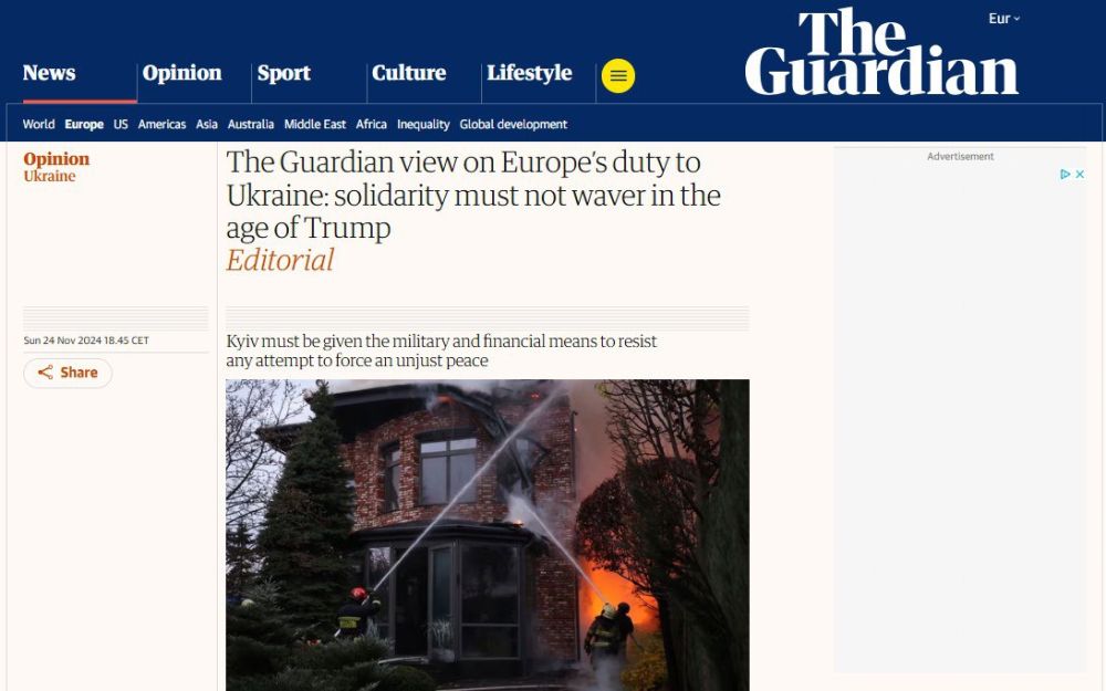 The Guardian       : &quot;        &quot;