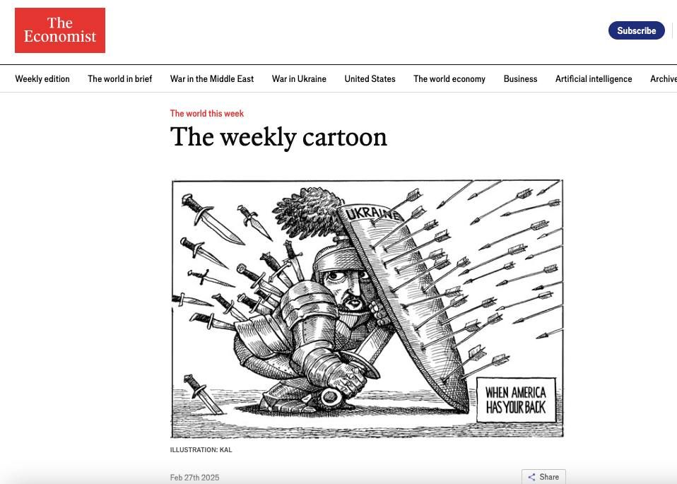 &quot;    &quot;:  The Economist        