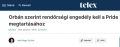 Премьер-министр Венгрии Виктор Орбан подтвердил, что его страна наложила вето на начало переговоров о вступлении Украины в ЕС. Он заявил, что такое решение принято из-за угроз, которые, по его мнению, несёт членство Украины...