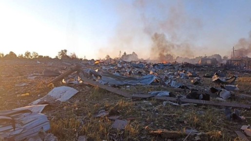 Взрывы у Житомира полностью уничтожили 2 производственных объекта, есть убитые и раненые