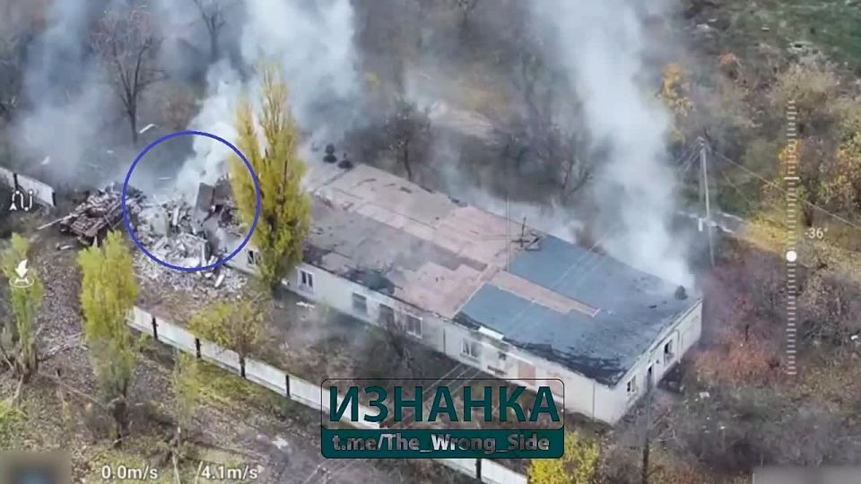 Владимир Разин: Прилет ЛМУРа по пункту управления БПЛА 14 бригады ВСУ