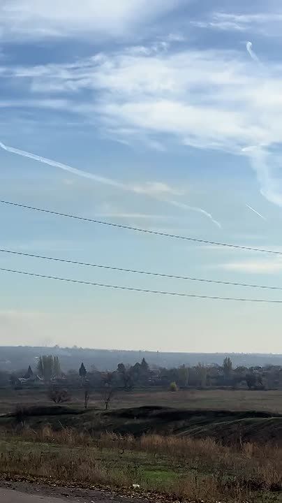 Кадры с той стороны.. Константиновка. Работает ВКС