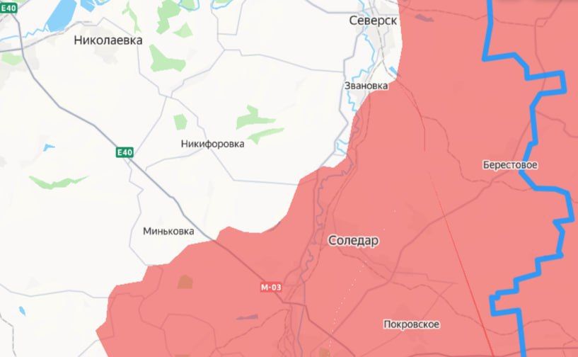 Армия России освободила Звановку в ДНР (к югу от Северска), сообщило Минобороны