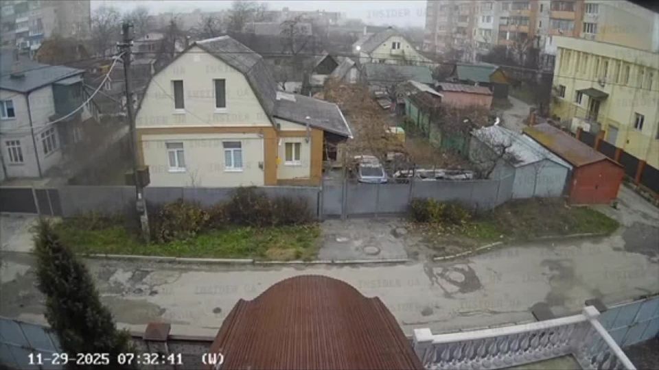 Прилёт «Герани» в Киеве сегодня утром