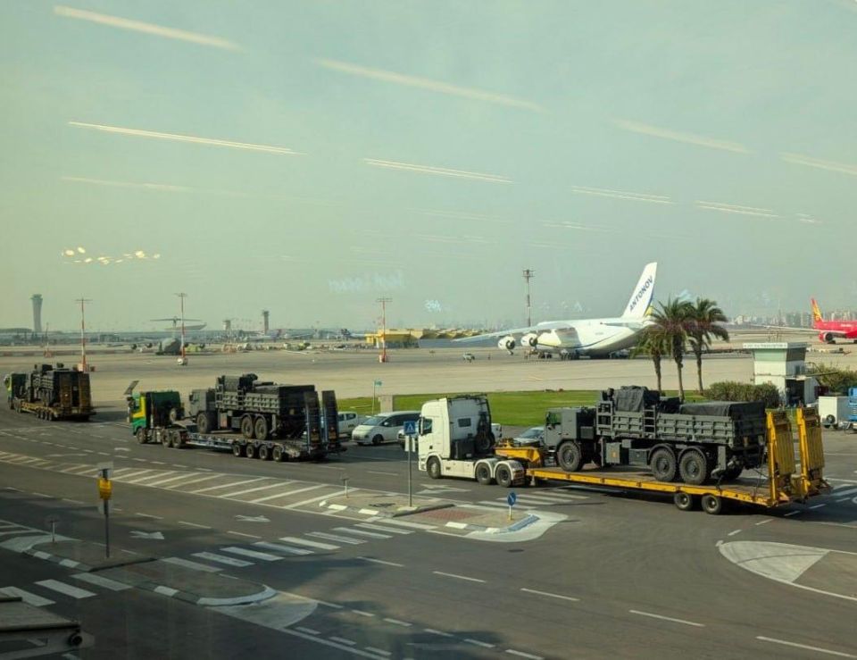 Вчерашняя погрузка украинского Ан-124 «Руслан» в израильском аэропорту оказалась связана с поставкой ЗРК SPYDER SR