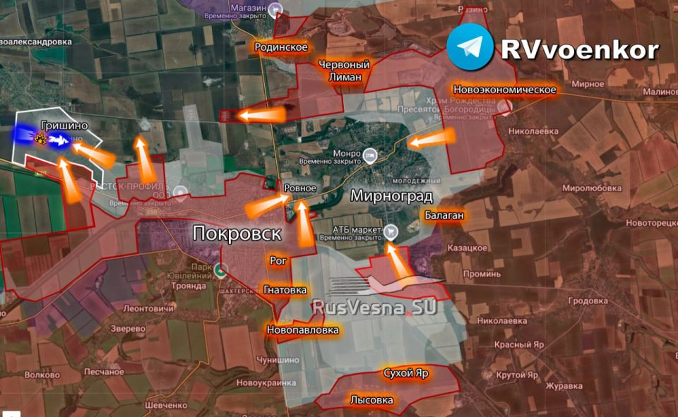 Везде русские дроны, пехота и мины: Враг наконец-то признал окружение Покровска и Мирнограда Везде русские дроны, пехота и мины: Враг наконец-то признал окружение Покровска и Мирнограда