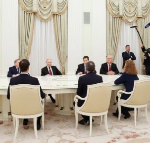 Владимир Путин, Уиткофф и Кушнер ведут переговоры в Кремле уже свыше четырех часов