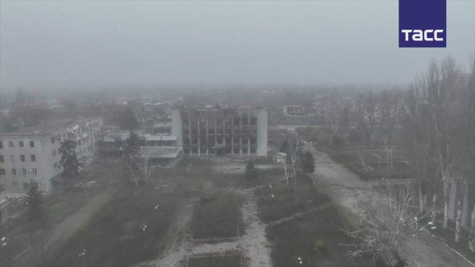 Панорама Покровска, освобождённого подразделениями группировки войск «Центр»