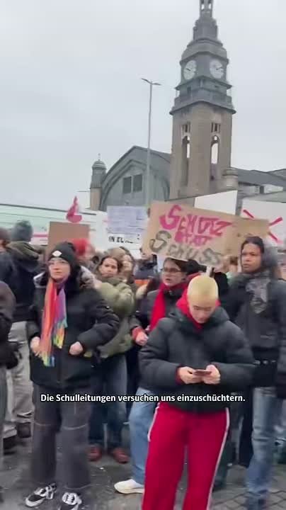 В Германи начались массовые протесты против призыва в Бундесвер