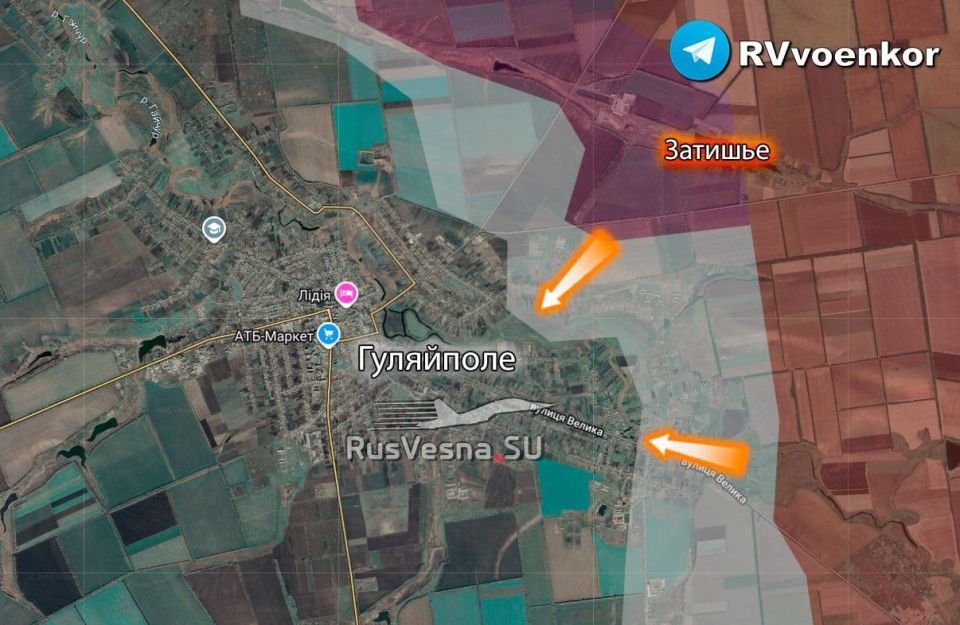 Крах Запорожского фронта: Армия России штурмует Гуляйполе и охватывает с фланга