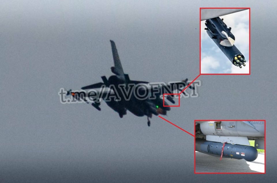 Истребители F-16 ВС Украины получили ракеты с лазерным наведением APWKS II