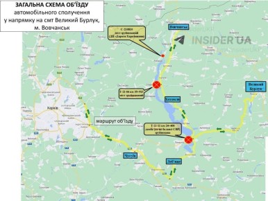 Противник размещает схему уничтоженных мостов и дамб