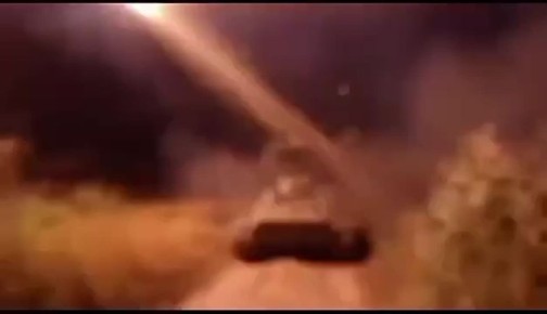 Чингис Дамбиев: МТ-ЛБ морских пехотинцев ВМФ России с установленным 140-мм корабельным огнеметно-зажигательным комплексом залпового огня А-22 «Огонь» наносит удар по противнику где-то в зоне проведения СВО