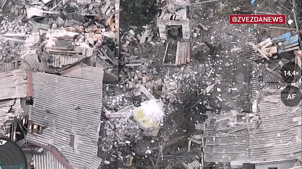 Кадры освобождения Ровного у Красноармейска