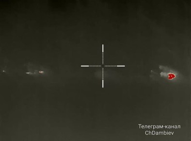 Чингис Дамбиев: Снайпер танкового соединения группировки "Восток" ВС РФ из Бурятии сбивает украинский дрон-бомбардировщик типа "Баба Яга"