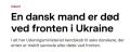 Датский наемник уничтожен на Украине
