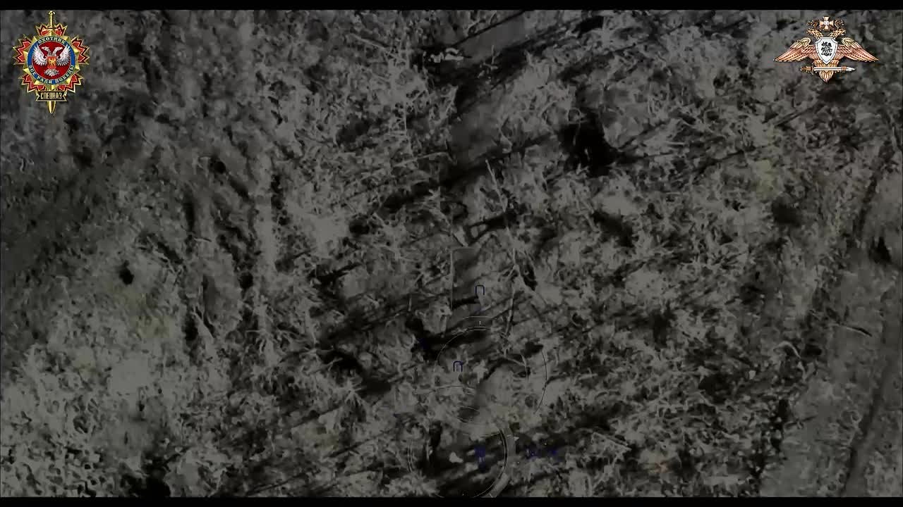 Каждый боевик ВСУ получил по осколку от сбросов с БЛА ооСпН "Охотник"