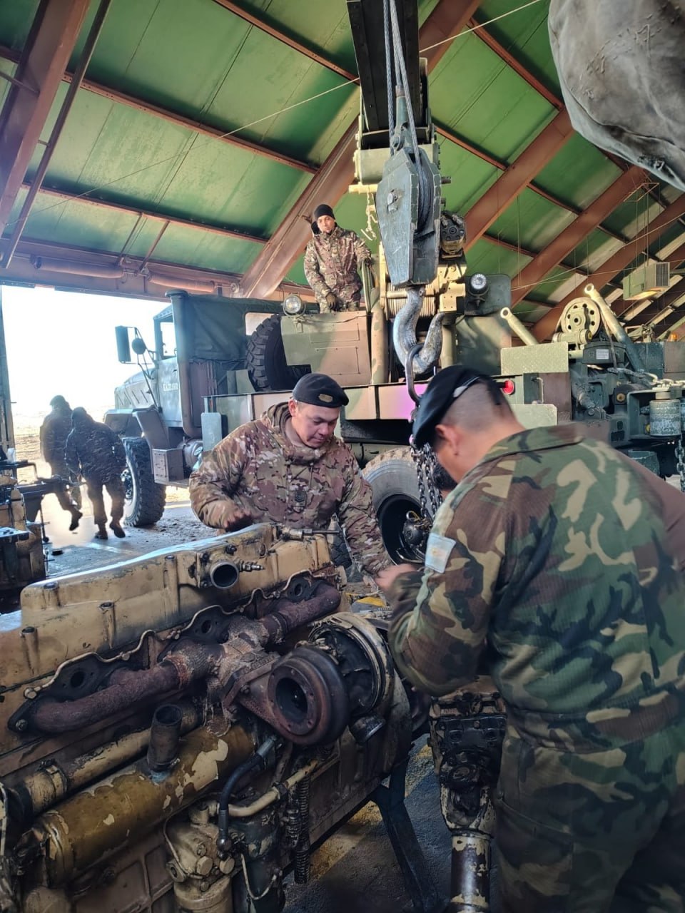 На базе материально-технического обеспечения аргентинской армии «Комодоро Ривадавия» были проведены работы по техническому обслуживанию танков Steyr SK-105 Krassier На базе материально-технического обеспечения аргентинской армии «Комодоро Ривадавия» были проведены работы по техническому обслуживанию танков Steyr SK-105 Krassier