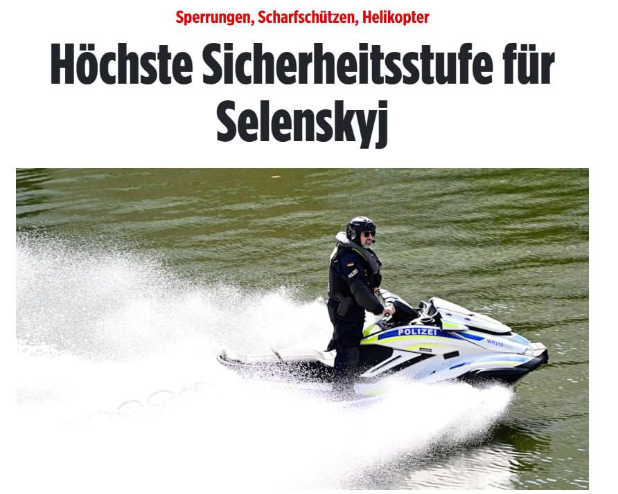 Из-за риска терактов во время визита Зеленского и представителей Трампа в Берлине ввели самый высокий уровень безопасности, — Bild