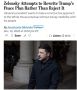 Ответ Зеленского на "мирный план Трампа» по сути сводится к формуле "да, но…" — Wall Street Journal