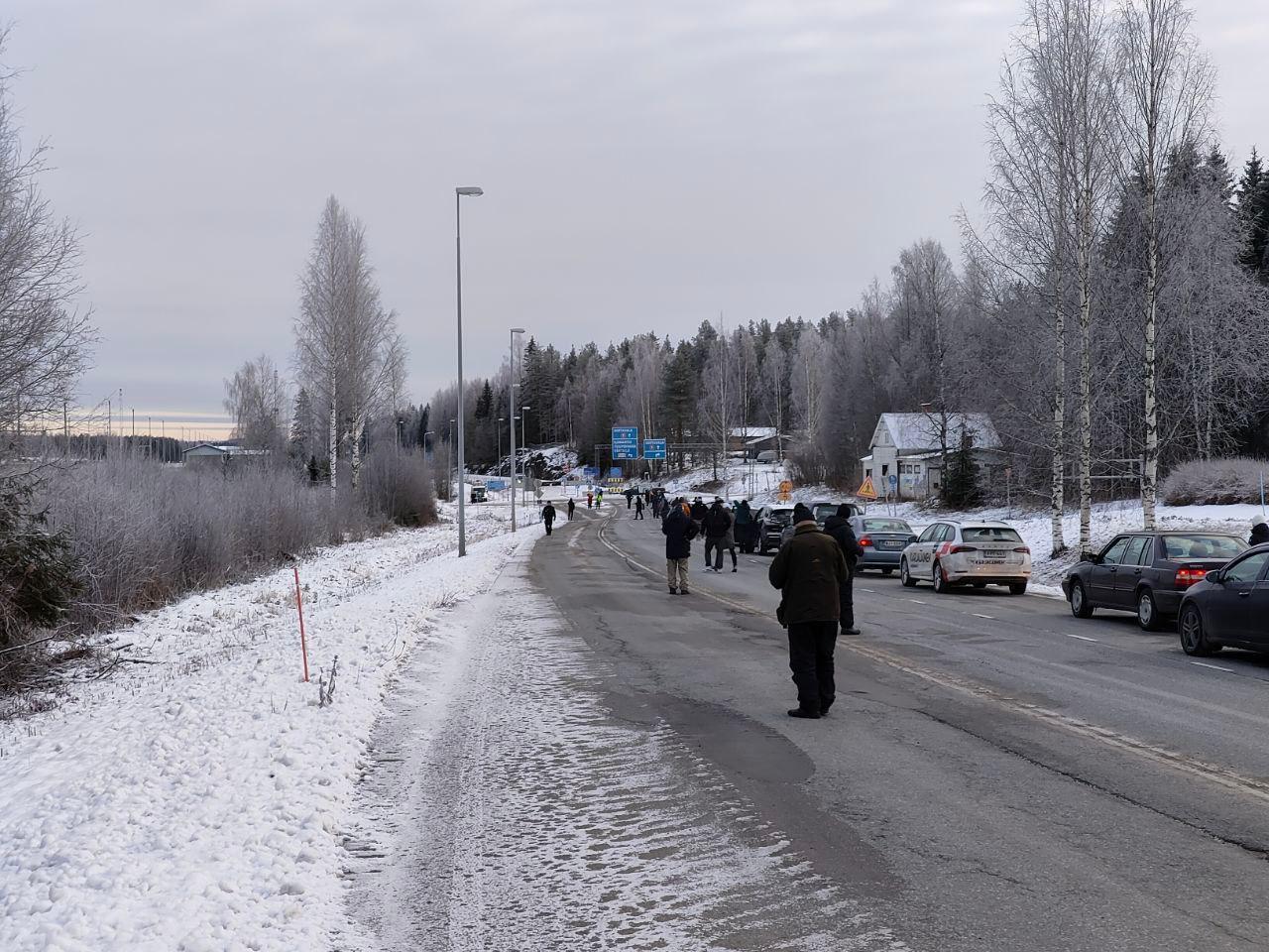 В Финляндии прошли автопробеги за открытие границы с Россией! В Финляндии прошли автопробеги за открытие границы с Россией!