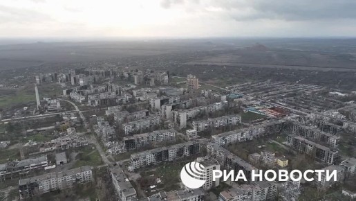 Владимир Разин: Новые кадры Покровска с высоты птичьего полёта