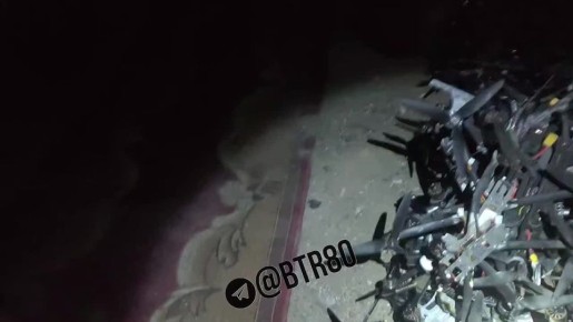 Захваченную базу элитных сил БПЛА "Птахи Мадяра" показали "Работайте, братья!"