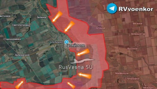 Армия России освободила большую часть Гуляйполе!