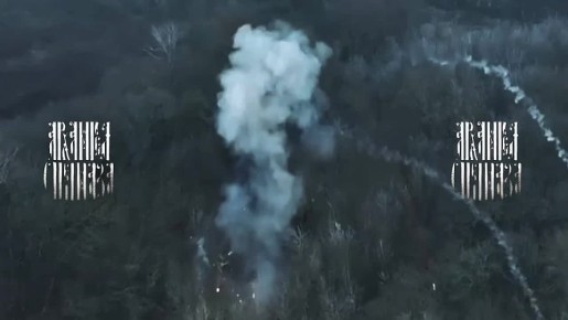 Не надоело дроны терять ?. Наш ударный расчёт в очередной раз показал расчёту «Вампира», что нечего летать над нашими позициями