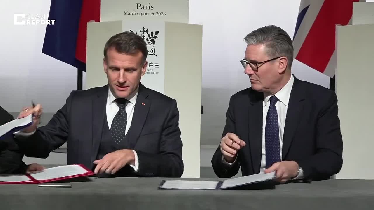 Украина, Франция и Британия подписали декларацию о развёртывании многонациональных сил на Украине после завершения войны