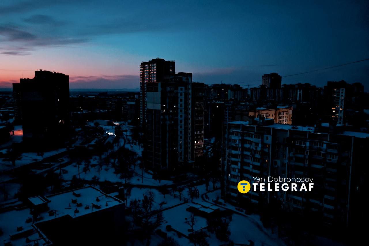 Обесточенный Киев Обесточенный Киев