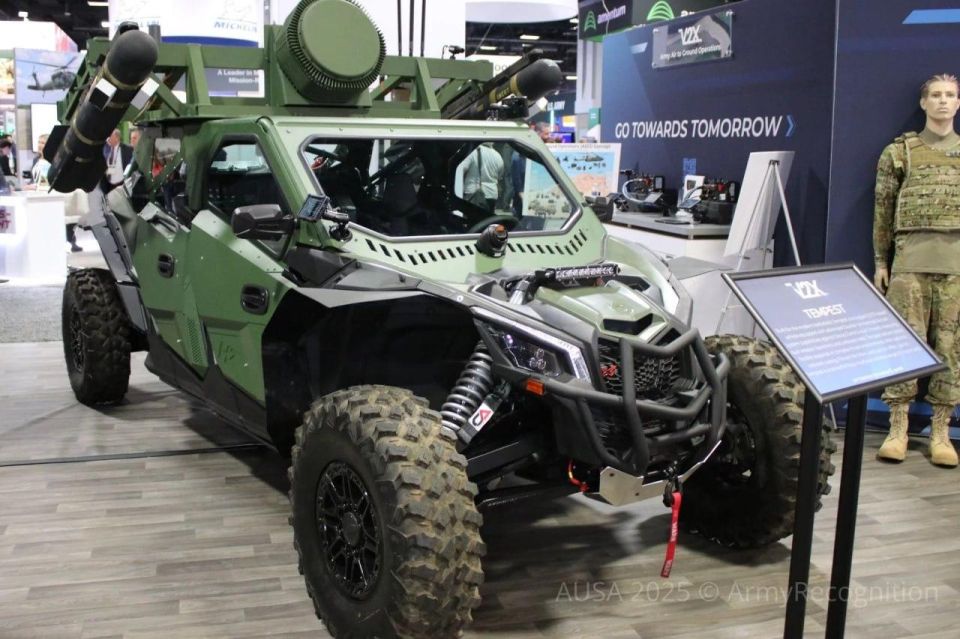 Багги-ЗРК на испытании ВСУ