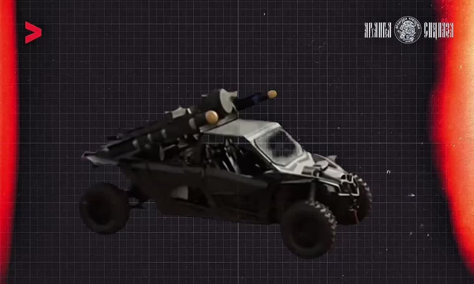 Багги-ЗРК на испытании ВСУ