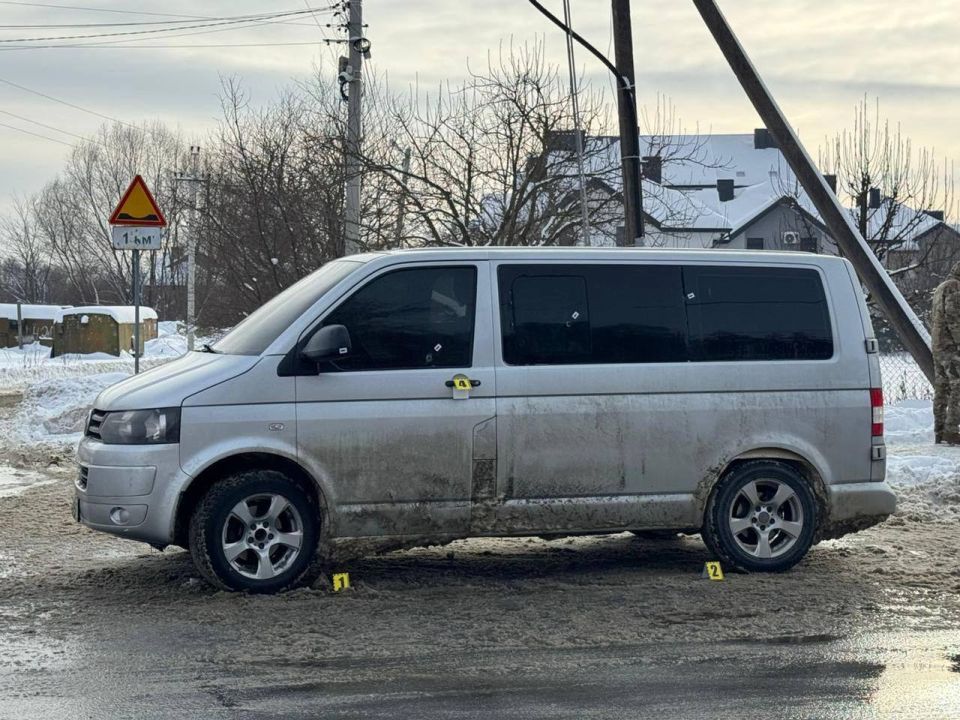 Партизанская атака у Львова! Неизвестный расстрелял автобус ТЦК