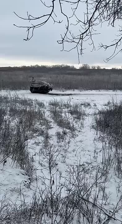 НРТК «Курьер» на доставке где-то в зоне проведения СВО