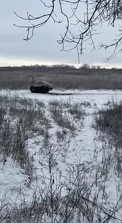 НРТК «Курьер» на доставке где-то в зоне проведения СВО