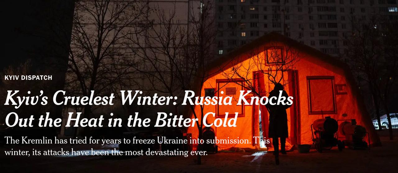 Украинцы готовы отдавать территории ради прекращения войны и ударов — NYT