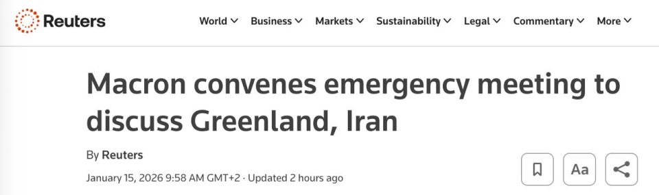 ����� � ������ ����������: ������ �������� ������� ������� ��-�� ���������� � �����, � Reuters