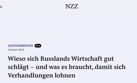 �������� ������� �� ��������, � ���� �������� ��������� ������, � Neue Zrcher Zeitung