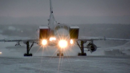 Российские ракетоносцы Ту-22М3 выполнили полёт над Балтийским морем