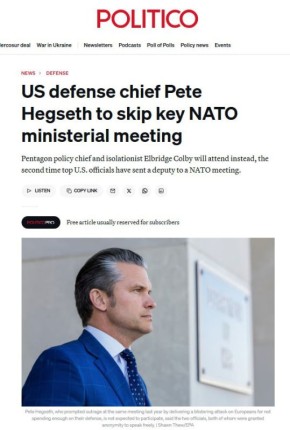 ����� ��������� ���������� �������� ������� ����: ��� ����������� ������ ������ �� ������, � Politico