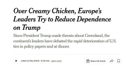 ������ ������� ���� ����������� ������ � ���������� ������ ������������� � ��������, � NYT