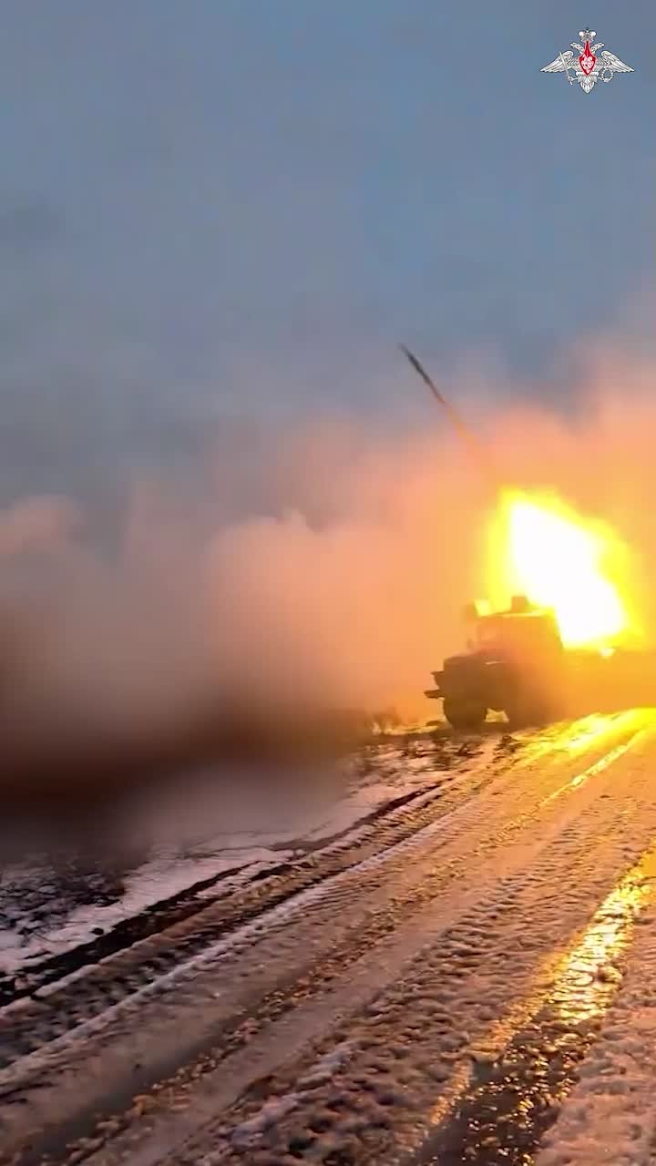 Минобороны России: Мощные удары «Града»: артиллеристы-реактивщики группировки «Центр» уничтожили опорный пункт ВСУ на Красноармейском направлении