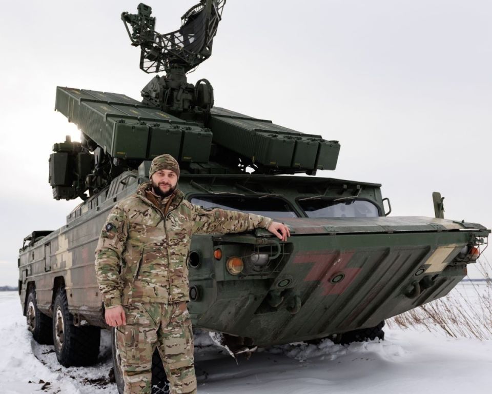 Боевая машина 9А33БМ3 из состава зенитно-ракетного комплекса 9К33М3 «Оса-АКМ», находящегося на вооружении 39-го зенитно-ракетного полка ВСУ