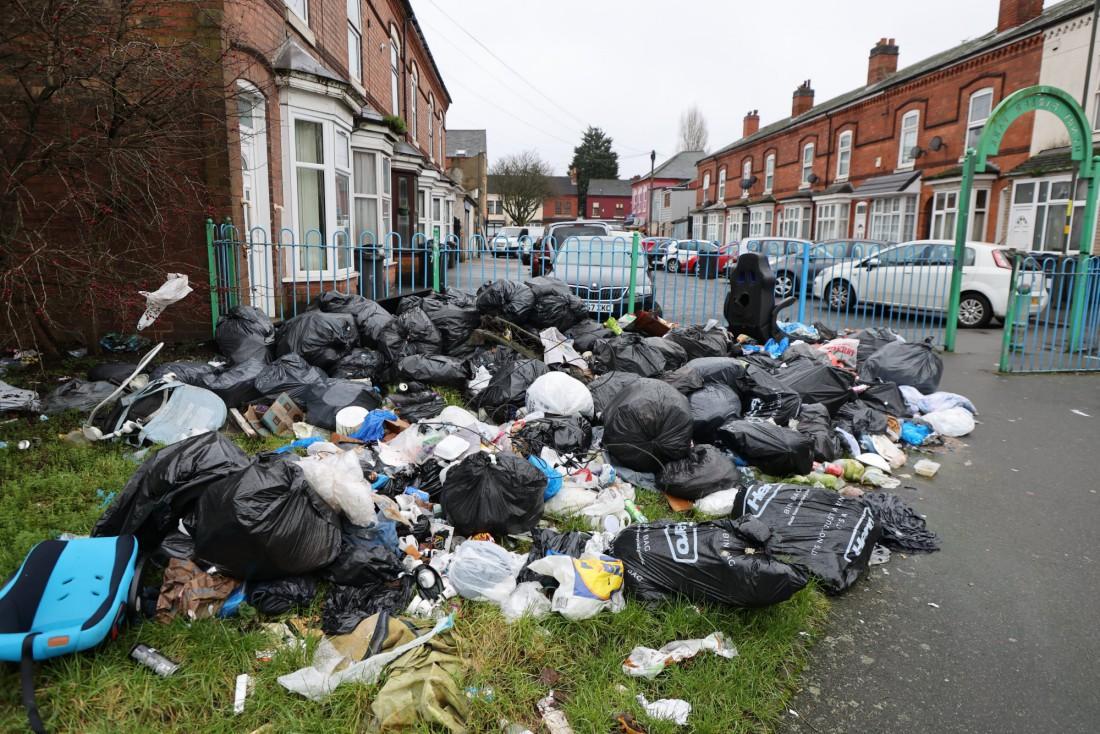 Европейский пейзаж. Бирмингем, Великобритания Европейский пейзаж. Бирмингем, Великобритания