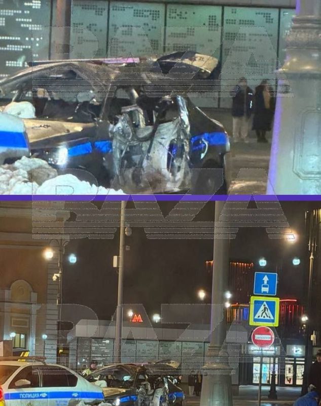 Роман Сапоньков: В Москве теракт. Взорвали машину ДПС