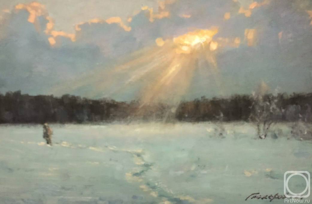 Анна Долгарева: Зимние пейзажи Михаила Гайдерова