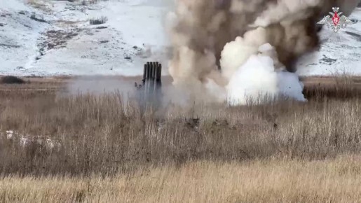 Минобороны России: Реактивщики 1-й гвардейской танковой армии группировки «Запад» снова доказали, что лишних движений в их зоне ответственности лучше не делать