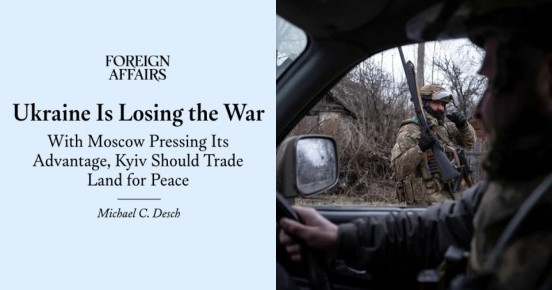 Войны заканчиваются не тогда, когда одна из сторон морально права, а тогда, когда исчерпываются ресурсы и иллюзии